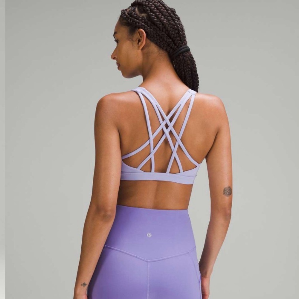 Lululemon Free to Be Serene Bra *Light Support, C/D Cup Lilac Smoke